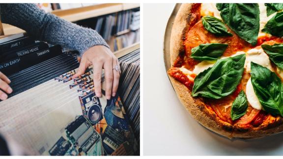 E' in Italia la pizzeria in cui il conto si paga... con i vinili!