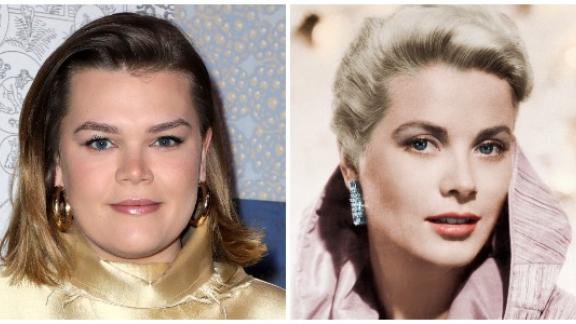 Grace Kelly  e quella nipote che le somiglia come una goccia d'acqua