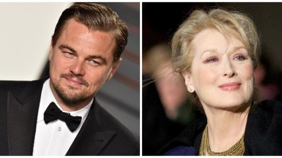 Leonardo DiCaprio turbato dal nudo di Meryl Streep