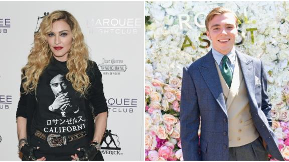 Madonna e il figlio Rocco: le foto della cena in famiglia