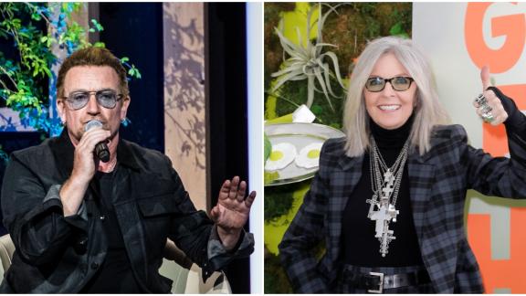 Bono e Diane Keaton: anche loro in vacanza in Italia: le foto