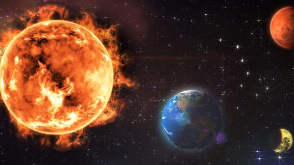 Nel cielo è il momento di grandi emozioni
