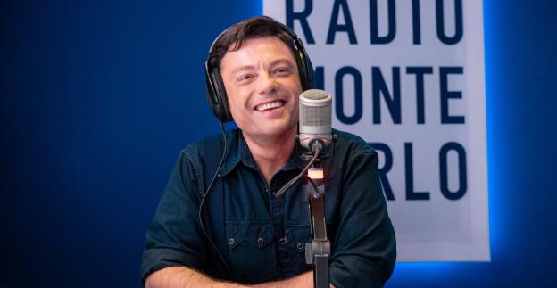Tiziano Ferro ospite di Radio Monte Carlo: le foto più belle