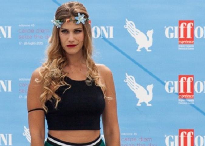 PIERPAOLO LA ROSA, il blue carpet del Giffoni Film Festival e TEA FALCO Madrina del Festival