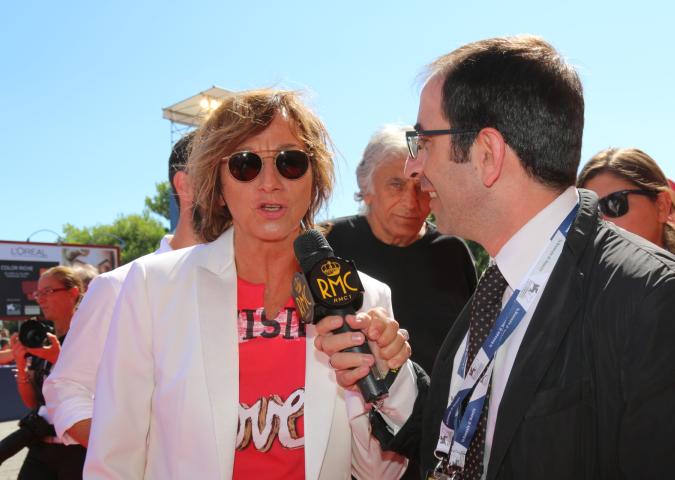 PIERPAOLO LA ROSA dalla 72° Mostra del Cinema di Venezia, i film “A bigger splash” e “Janis” - l’intervista a GIANNA NANNINI