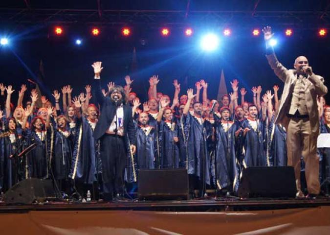 FRANCESCO ZARBANO Presidente Italian Gospel Choir, questa sera saranno ospiti del Montecarlo Nights con Nick 