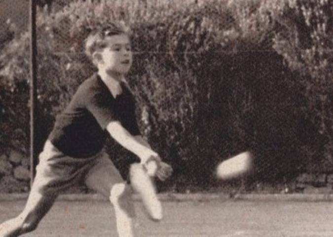GIANNI CLERICI ex tennista e giornalista, autore del libro "Quello del Tennis"