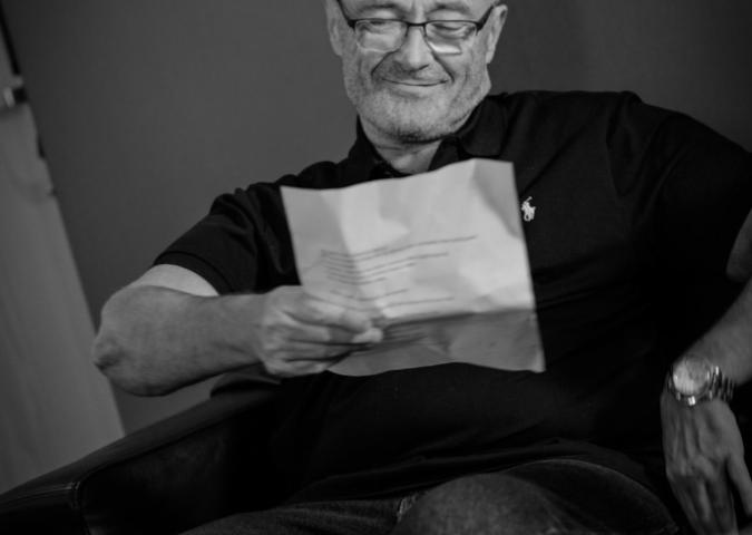PHIL COLLINS ospite in studio