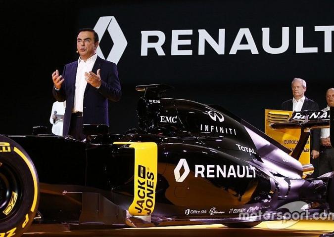 Carlos Ghosn Presidente di Renault Nissan, la Renault torna di Formula 1
