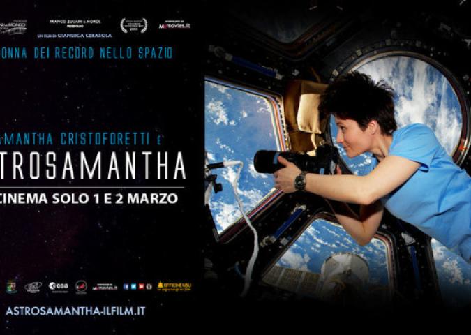 GIANLUCA CERASOLA Regista del film “Astrosamantha”, un documentario sulla donna dei record nello spazio