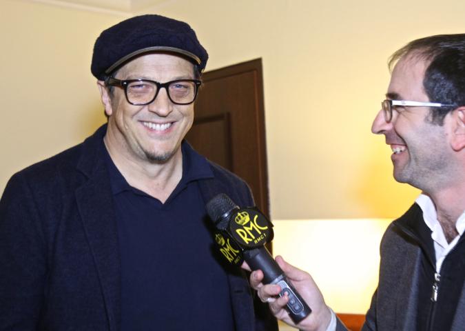 PIERPAOLO LA ROSA con GABRIELE MUCCINO dal Monte Carlo Film Festival de la Comédie
