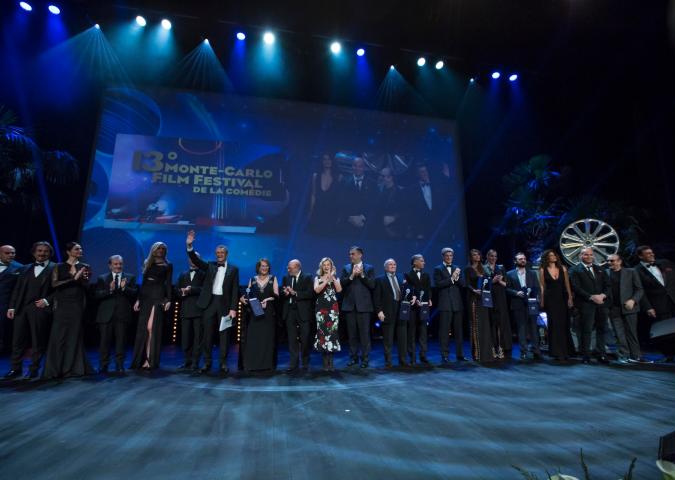PIERPAOLO LA ROSA dal Monte Carlo Film Festival de la Comédie, la cerimonia di chiusura con la premiazione del film “Carmina y amen”