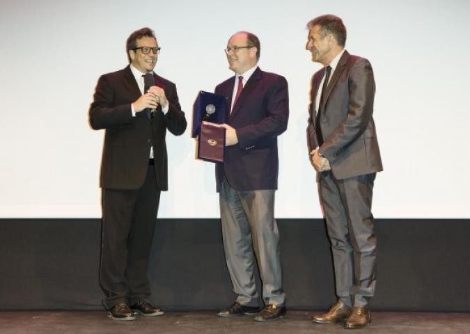 PIERPAOLO LA ROSA dal Monte Carlo Film Festival de la Comédie, premio alla carriera a Gabriele Muccino
