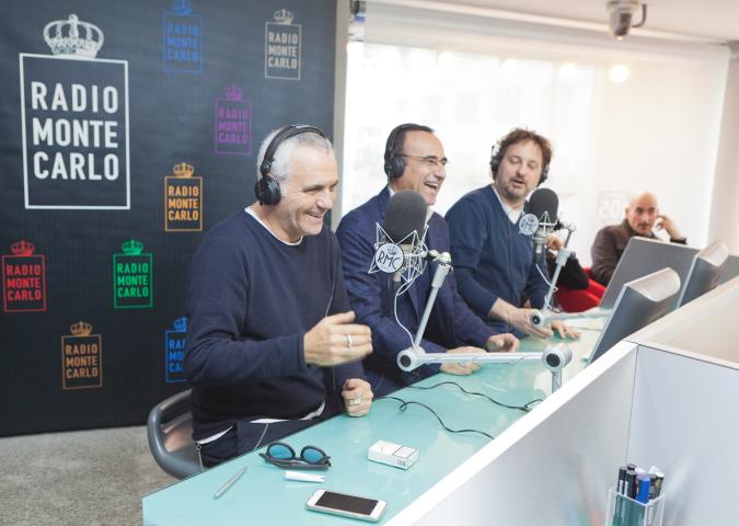 CARLO CONTI, LEONARDO PIERACCIONI e GIORGIO PANARIELLO ospiti in studio