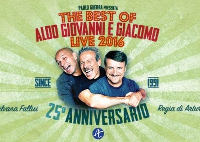 GIOVANNI STORTI, The Best Of Aldo Giovanni e Giacomo Live 2016