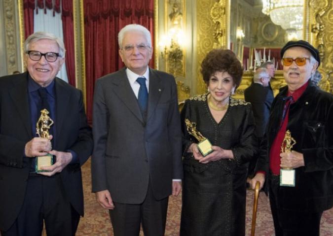 PIERPAOLO LA ROSA intervista la Lollobrigida per la 60° edizione del David di Donatello