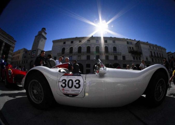 PAOLO CICCARONE, il rally “Mille Miglia” a Brescia