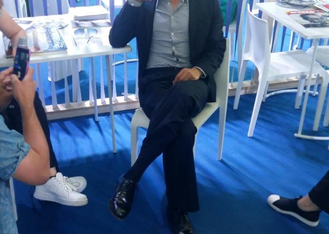 PIERPAOLO LA ROSA dal 69° Festival di Cannes, intervista di RICCARDO SCAMARCIO