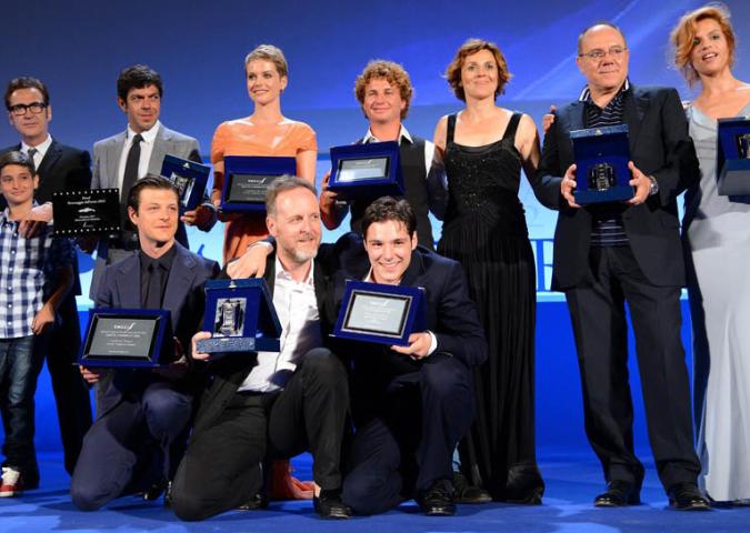 PIERPAOLO LA ROSA da Taormina, la cerimonia di premiazione dei Nastri D'Argento