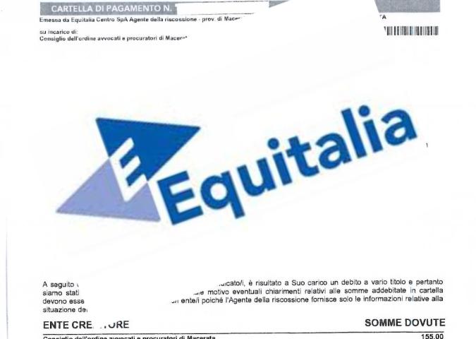 ADELFIO MORETTI Direttore Riscossione di Equitalia, il ritiro dell’avviso di Equitalia