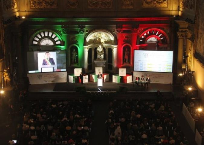 MARIO GIRO Vice Ministro degli Affari Esteri del Governo, iniziano gli stati generali della lingua italiana a Firenze