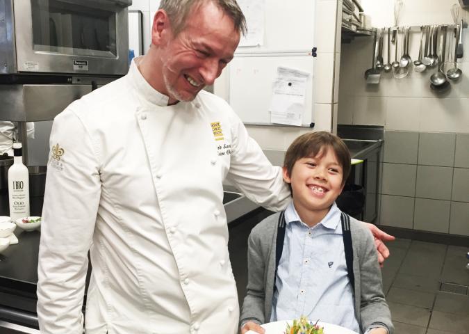 PAOLO SARI Bio Chef, un bambino e uno Chef insieme