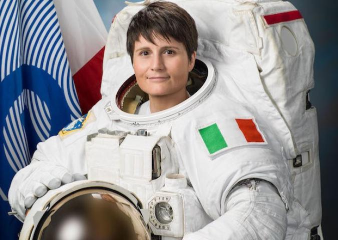 SAMANTHA CRISTOFORETTI al microfono di Giulia Mietta da Genova