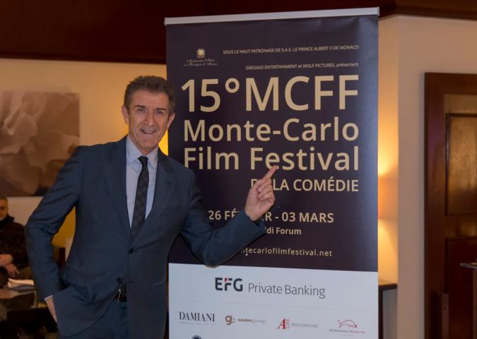 EZIO GREGGIO Ideatore del Film Festival della Comédie di Monte Carlo