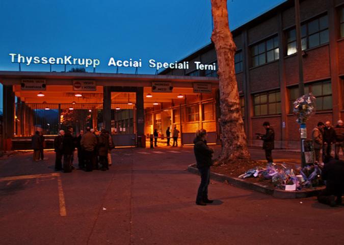 DIECI ANNI DOPO IL ROGO DI TORINO, THYSSENKRUPP E' LEADER IN SICUREZZA