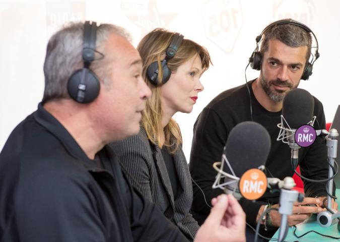 LUCA ARGENTERO, CLAUDIO AMENDOLA e BARBARA BOBULOVA Ospiti in studio