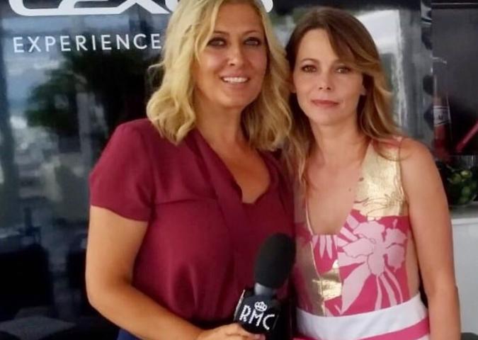 BARBARA BOBULOVA Ospite di Rosaria Renna e Max Venegoni dalla Lexus Lounge Lido