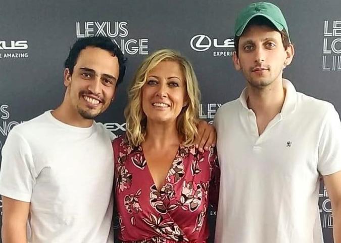 Pietro Castellitto e Simone Liberati Ospiti di Rosaria Renna e Max Venegoni dalla Lexus Lounge Lido