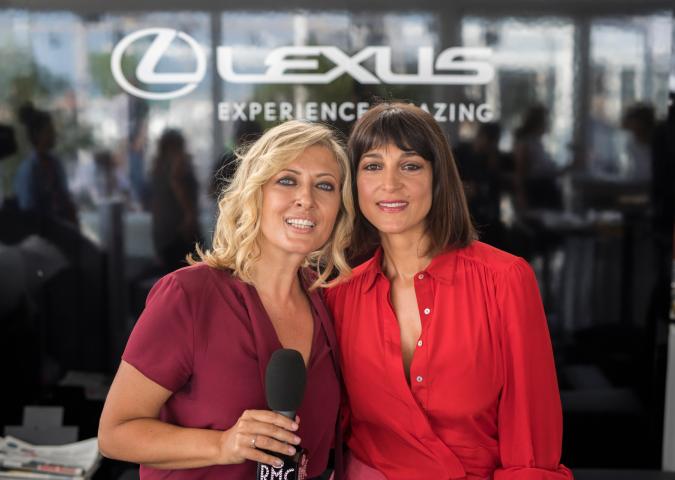 DONATELLA FINOCCHIARO Ospite di Rosaria Renna dalla Lexus Lounge Lido