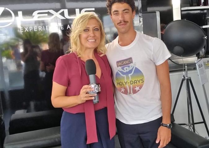 EDOARDO SCARPETTA Ospite di Rosaria Renna dalla Lexus Lounge Lido