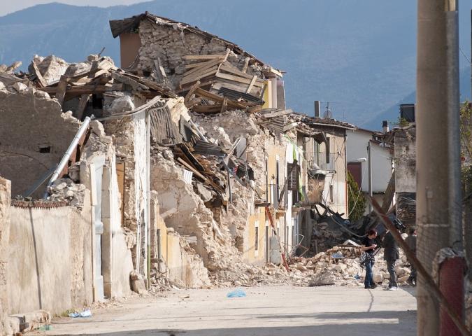 Macerie reali e macerie dell'anima: come riprendersi da un terremoto.