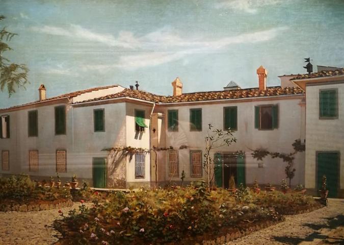 I colori tenui e la luce di Firenze a casa Antinori