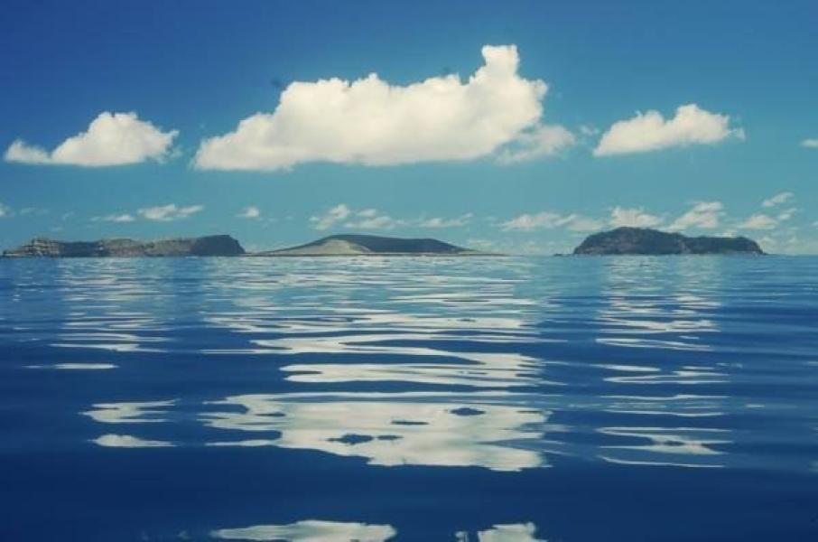 L'isola vulcanica al largo di Tonga