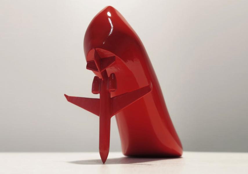 Le scarpe-scultura del designer Sebastian Errazuriz 