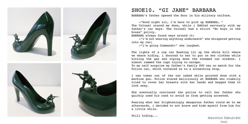 Le scarpe-scultura del designer Sebastian Errazuriz 