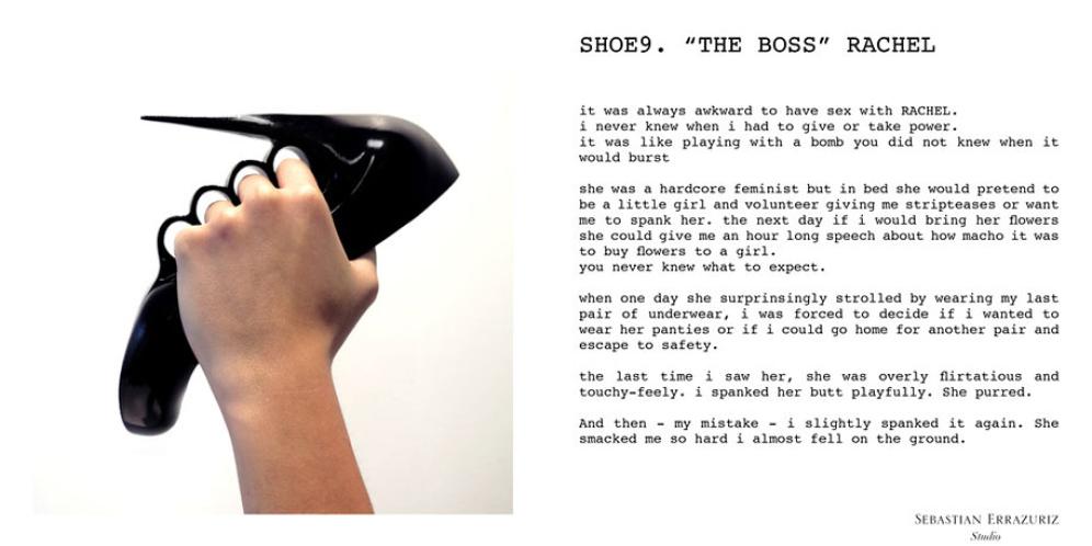 Le scarpe-scultura del designer Sebastian Errazuriz 