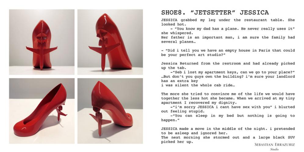 Le scarpe-scultura del designer Sebastian Errazuriz 
