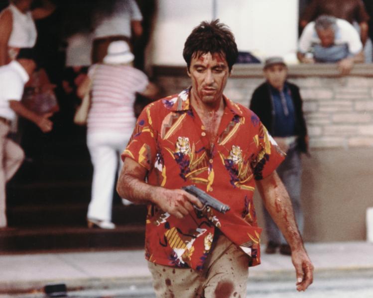 La camicia a fiori nel cinema