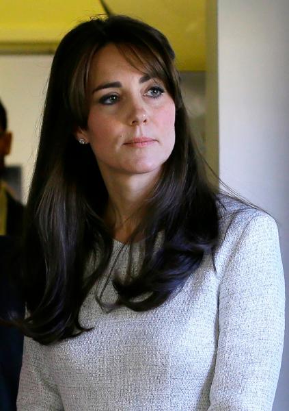 La frangia di Kate Middleton