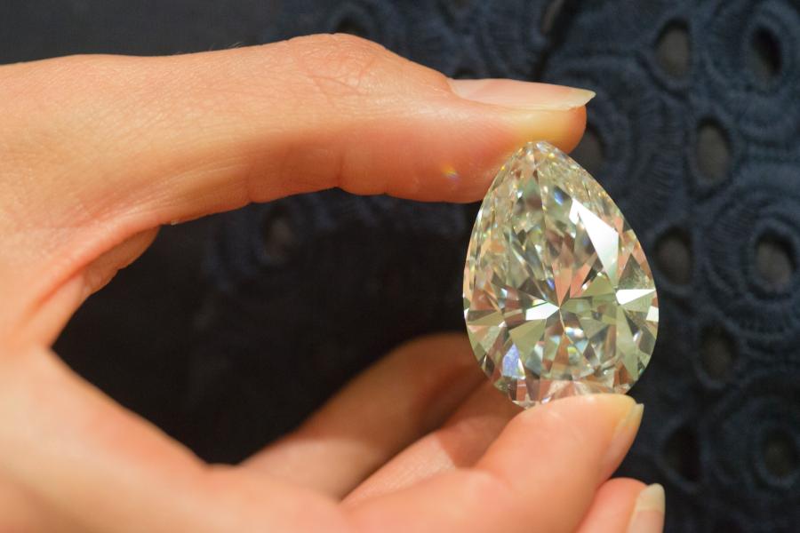 Il diamante a forma di pera