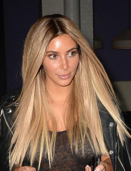 Il biondo di Kim Kardashian