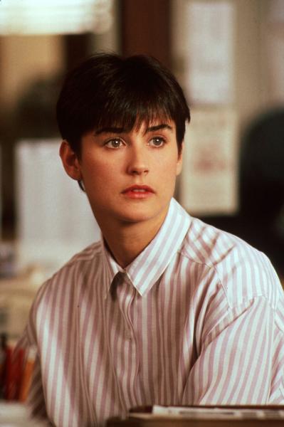 Il look androgino di Demi Moore