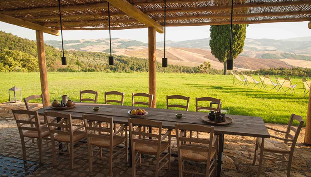 Toscana, Val d'Orcia: il Cocceto