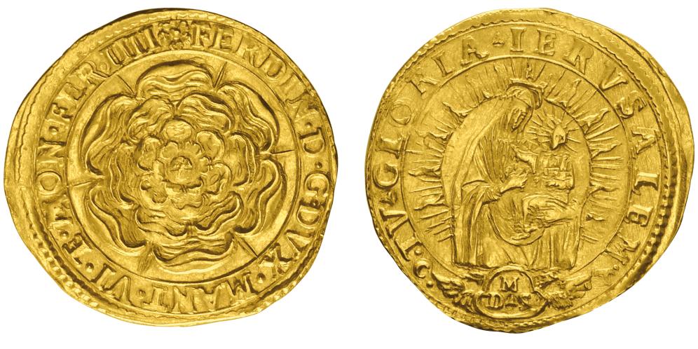 Moneta con Ferdinando Gonzaga
