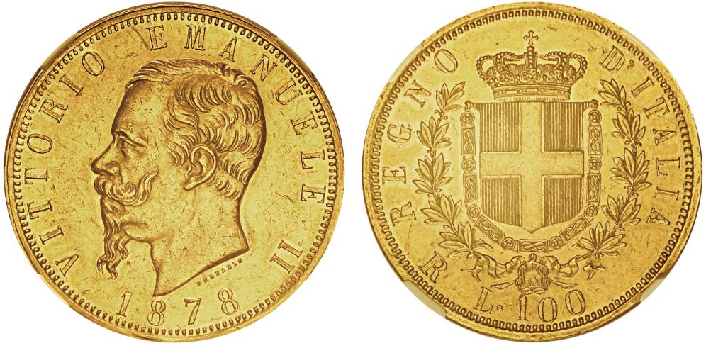 Le 100 lire - Re Vittorio Emanuele
