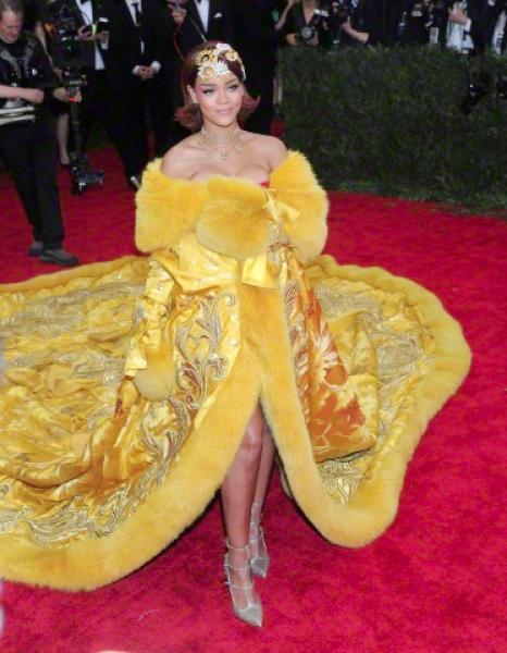 Rhianna, Met Gala del 2015.